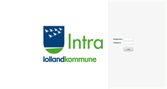 Desktop Screenshot of medarbejderportal.lolland.dk